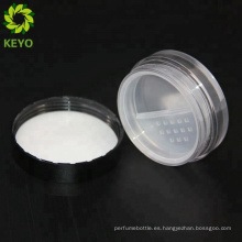 Envase cosmético barato del polvo del envase oval compacto en polvo